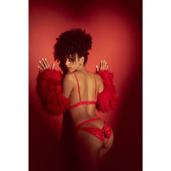 Mapale 8901 Two Piece Set Color Red - Picture 8 of 10